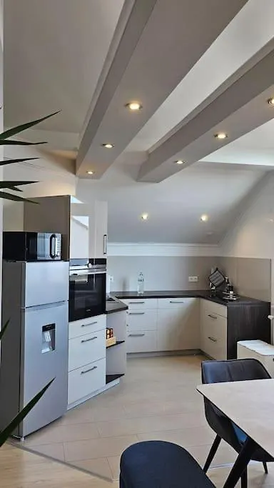 Apartment Casa 8070 Ingolstadt Donau Am Auwaldsee An Der A9 - Stilvolle Maisonette-Wohnung 91Qm 4 Zimmer Ideal Fuer Gruppen Familien Geschaeftsreisende Fuer 1-9 Personen Inklusive Wlan Netflix Waiputv Kaffee Tee & Kostenloser Parkplatz Am Haus Germany